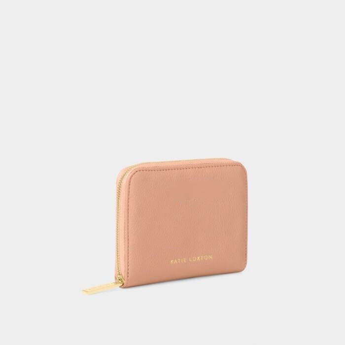 Katie Loxton Slim Travel Jewellery Case -Love You Mum - Peony Blush Pink
