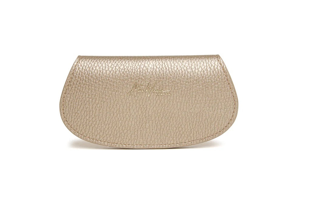 Alice Wheeler Bee Glasses Case - Bronze