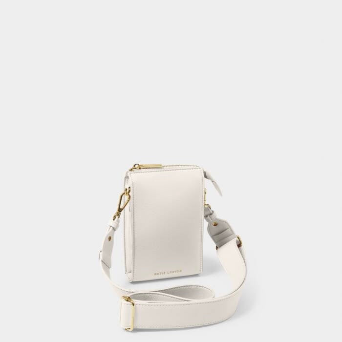 Katie Loxton Effie Slim Phone Crossbody Bag - Off White