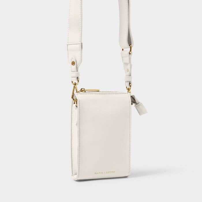Katie Loxton Effie Slim Phone Crossbody Bag - Off White