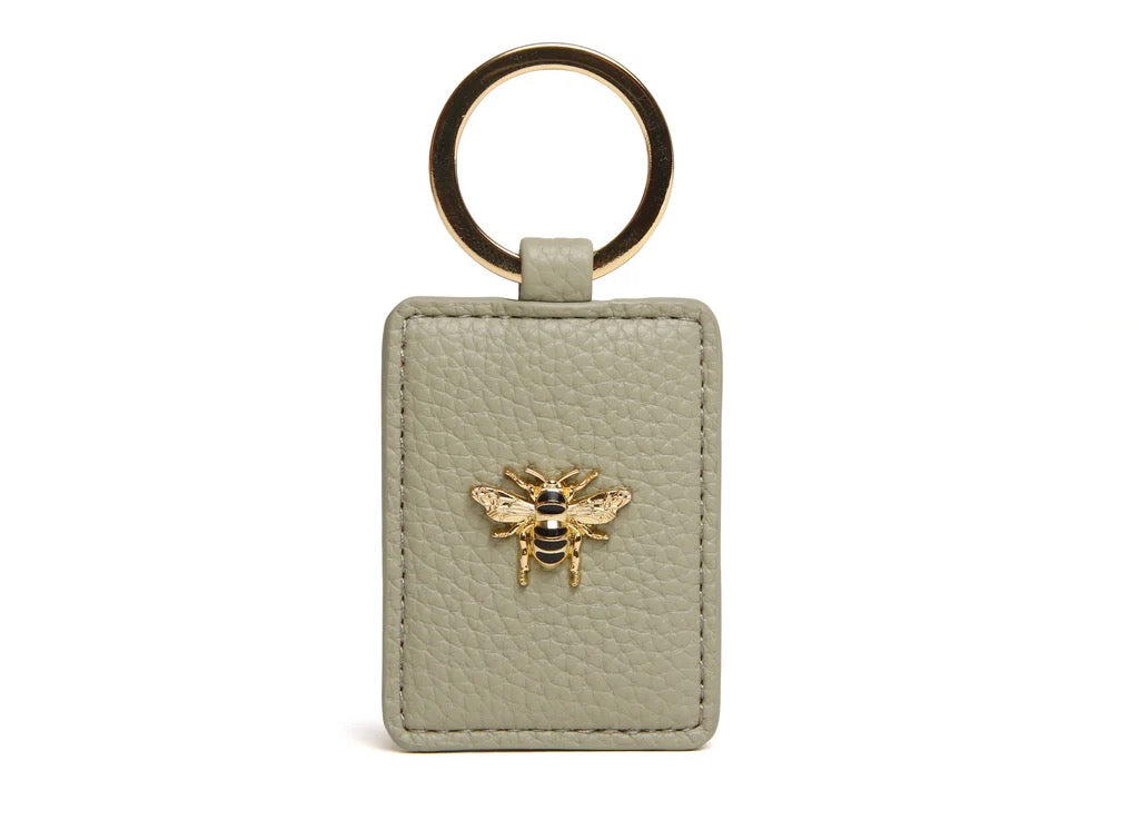 Alice Wheeler Pistachio Green Bee Keyring