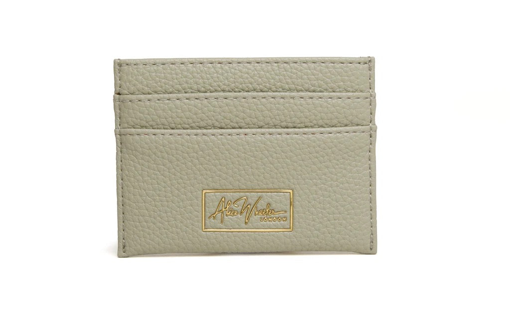 Alice Wheeler Bee Bow Card Holder - Pistachio Green