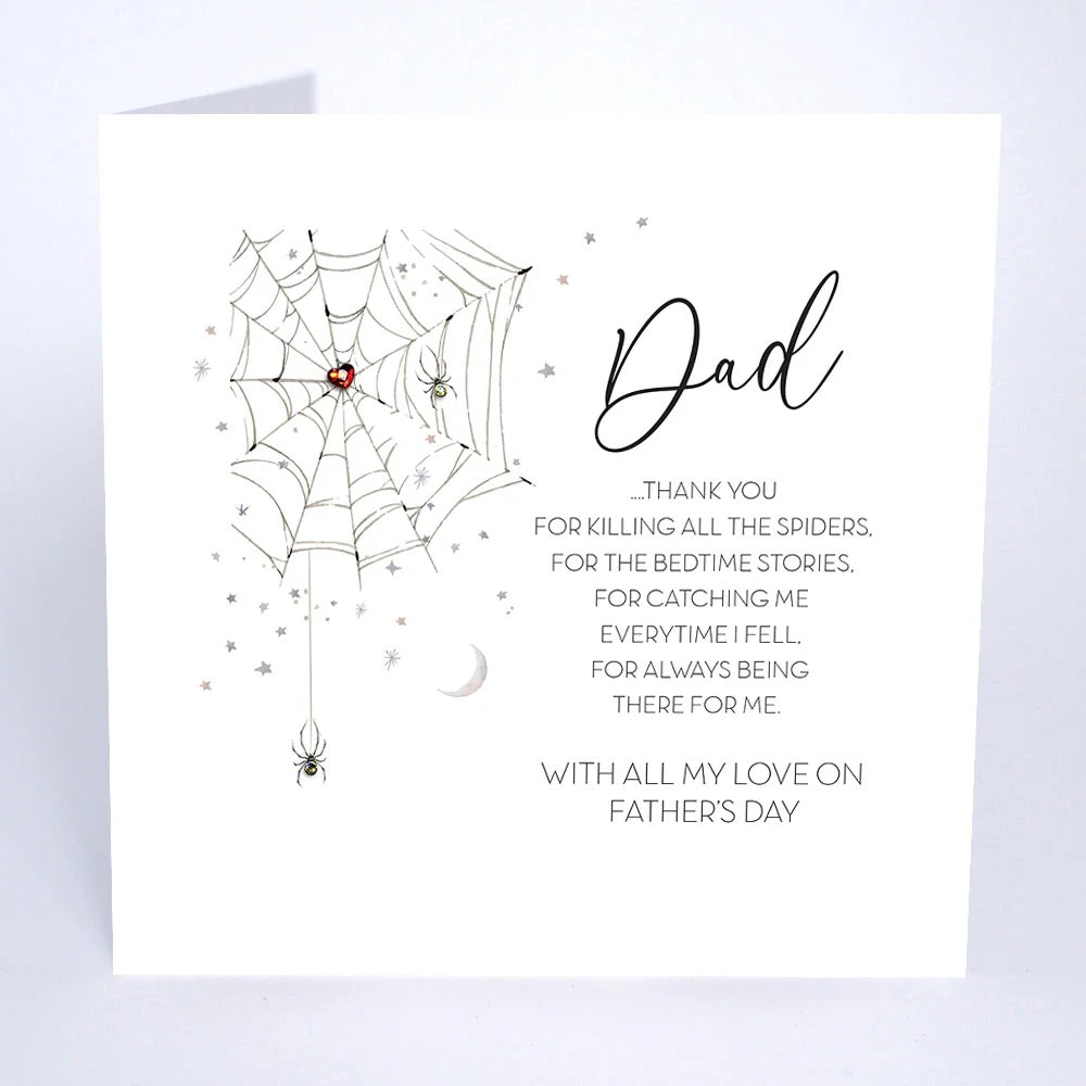 Five Dollar Shake - Dad ...Thank you Spider Fathers Day Card
