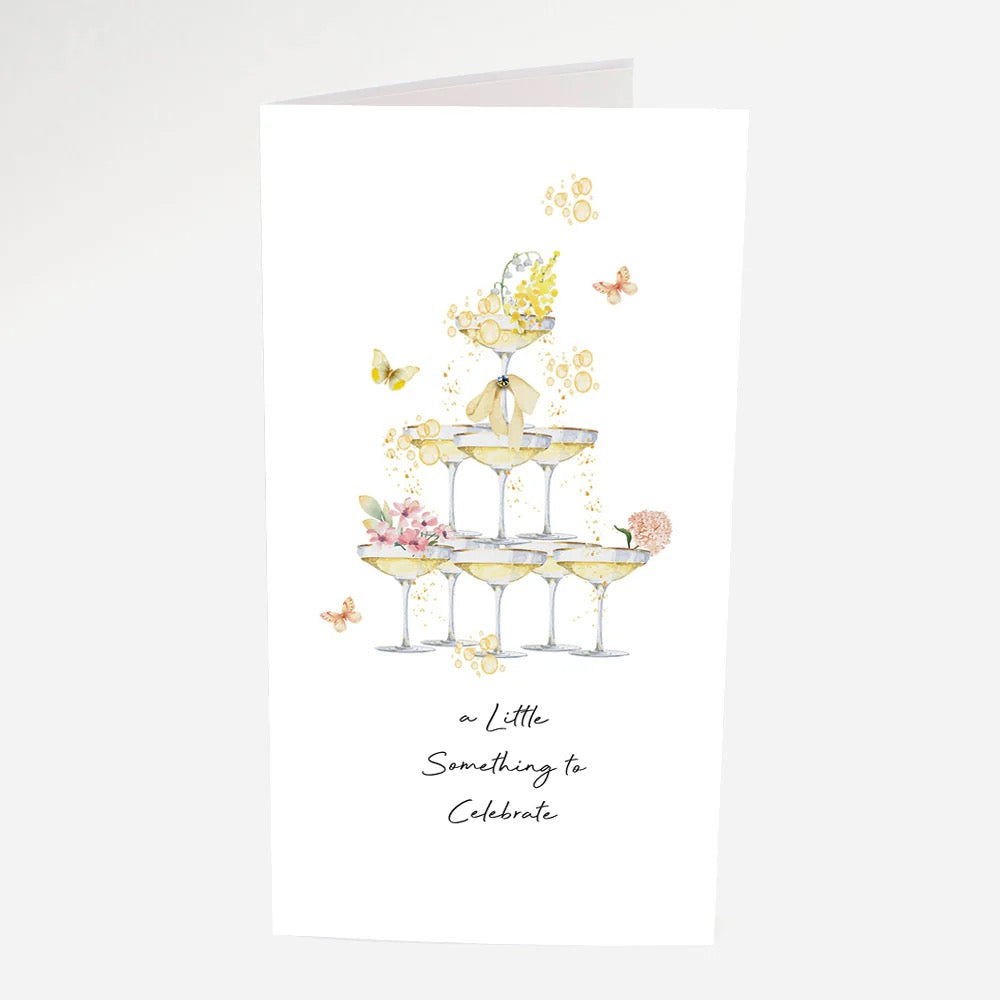 Five Dollar Shake - Money/Gift Wallet - A Little Something to Celebrate (Champagne)