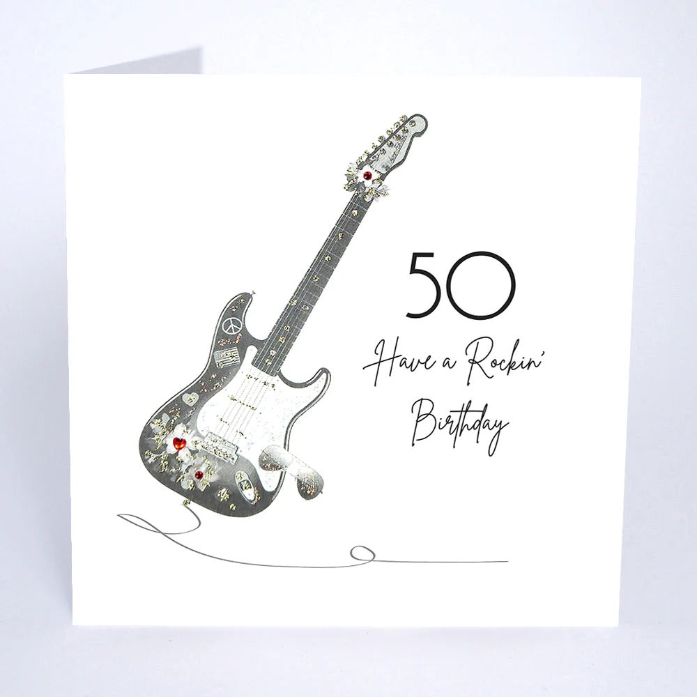 Five Dollar Shake - 50 Have a Rockin' Birthday Guitar Card