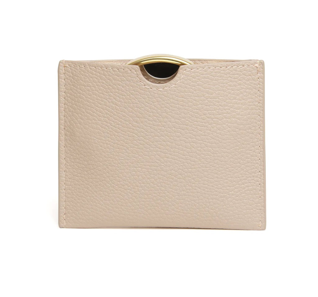 Alice Wheeler Stone Handbag 7x Magnifying Mirror & Pouch