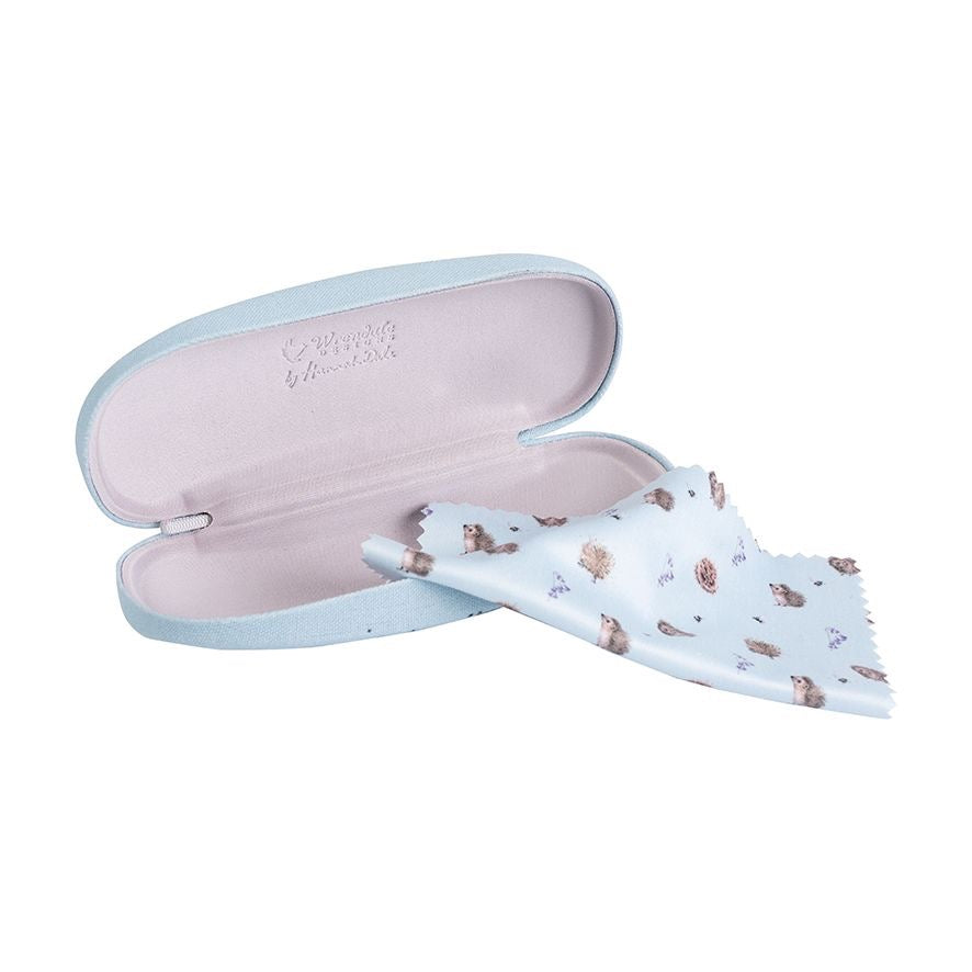 Love and Hedgehugs Glasses Case - Wrendale Designs