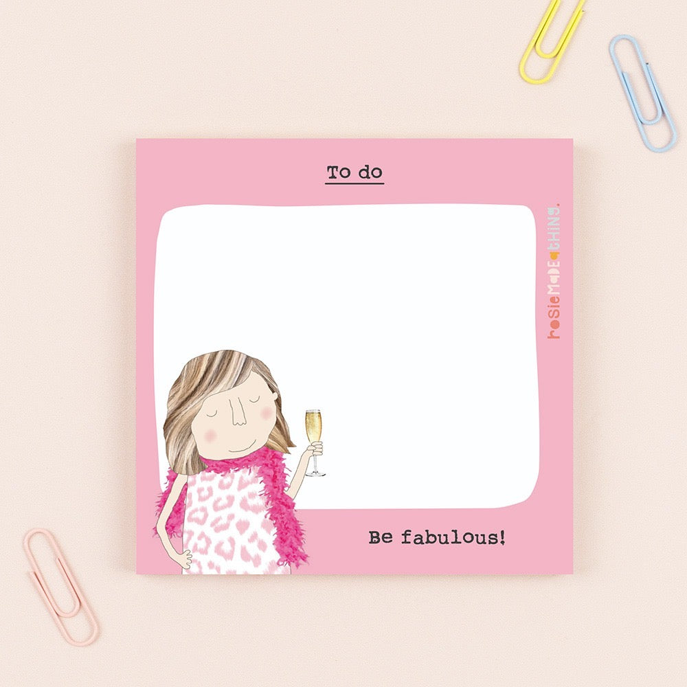 Rosie Made a Thing - Be Fabulous - New Sticky Jots Pads