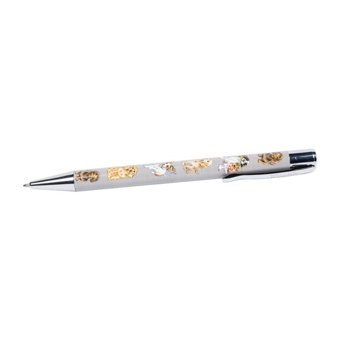 A Dog's Life Pen -Light Grey - Wrendale Designs
