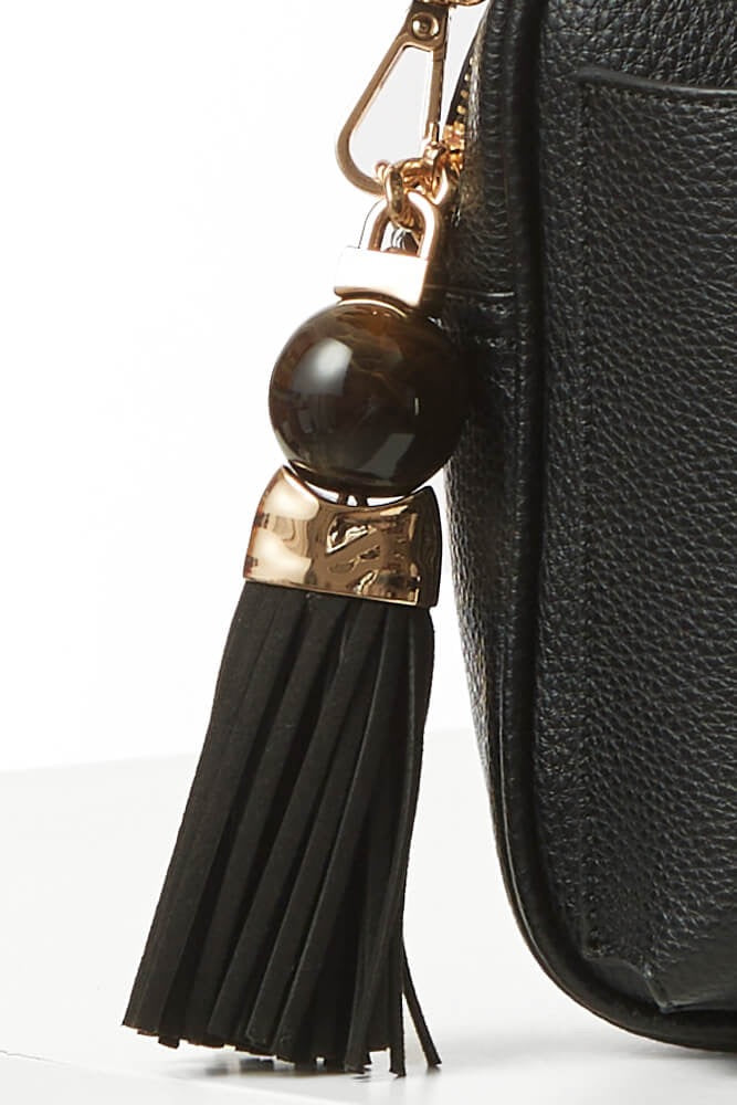 Luella Grey - Elise Portrait Camera Crossbody Handbag - Black