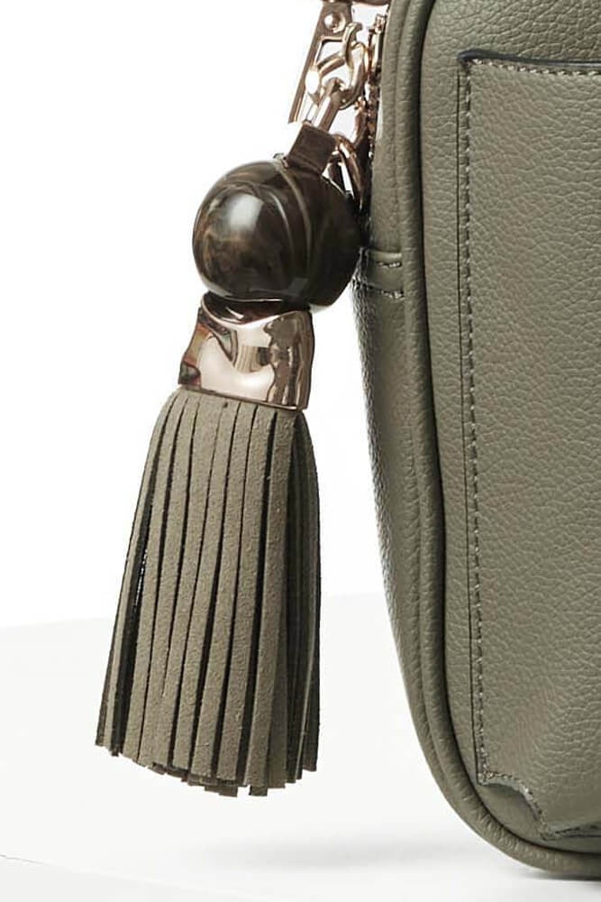 Luella Grey - Elise Portrait Camera Crossbody Handbag - Sage Green