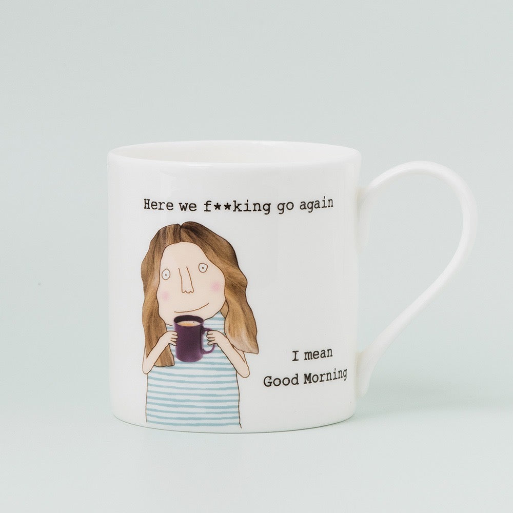 NEW Rosie Made a Thing Mug - Here We Go (Female)