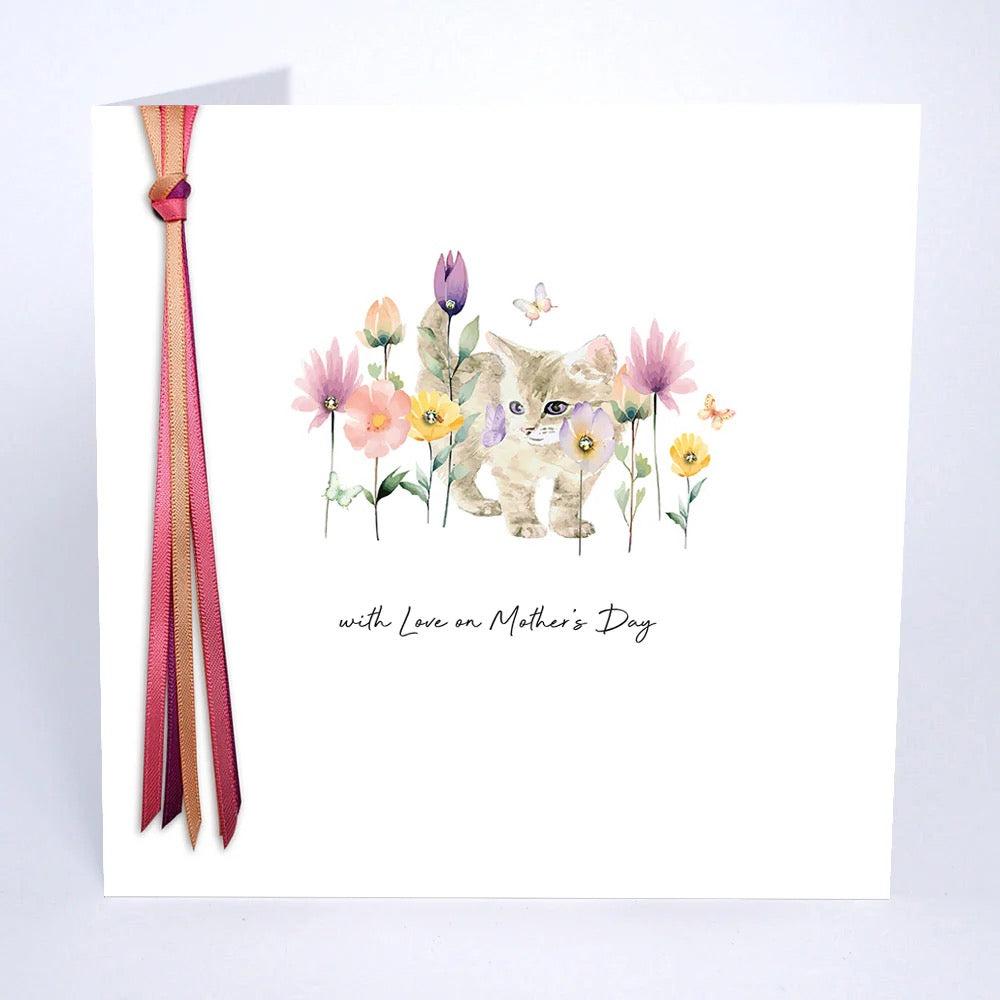 Five Dollar Shake - Happy Mothers Day Pastel Cat Card