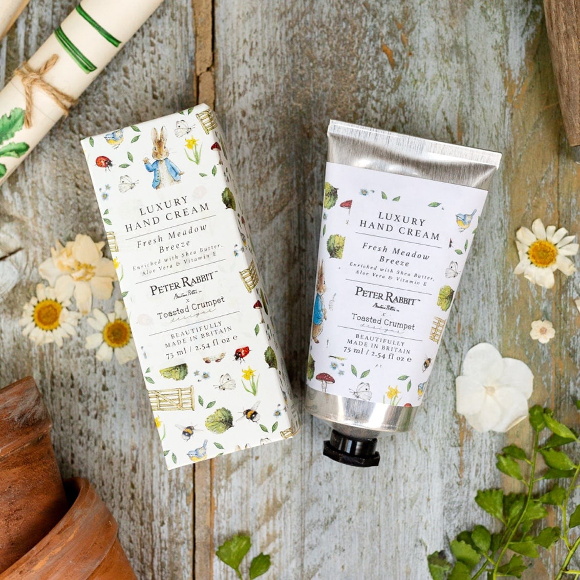 Toasted Crumpet Peter Rabbit 'Fresh Meadow Breeze' Luxury Hand Cream - 75ml