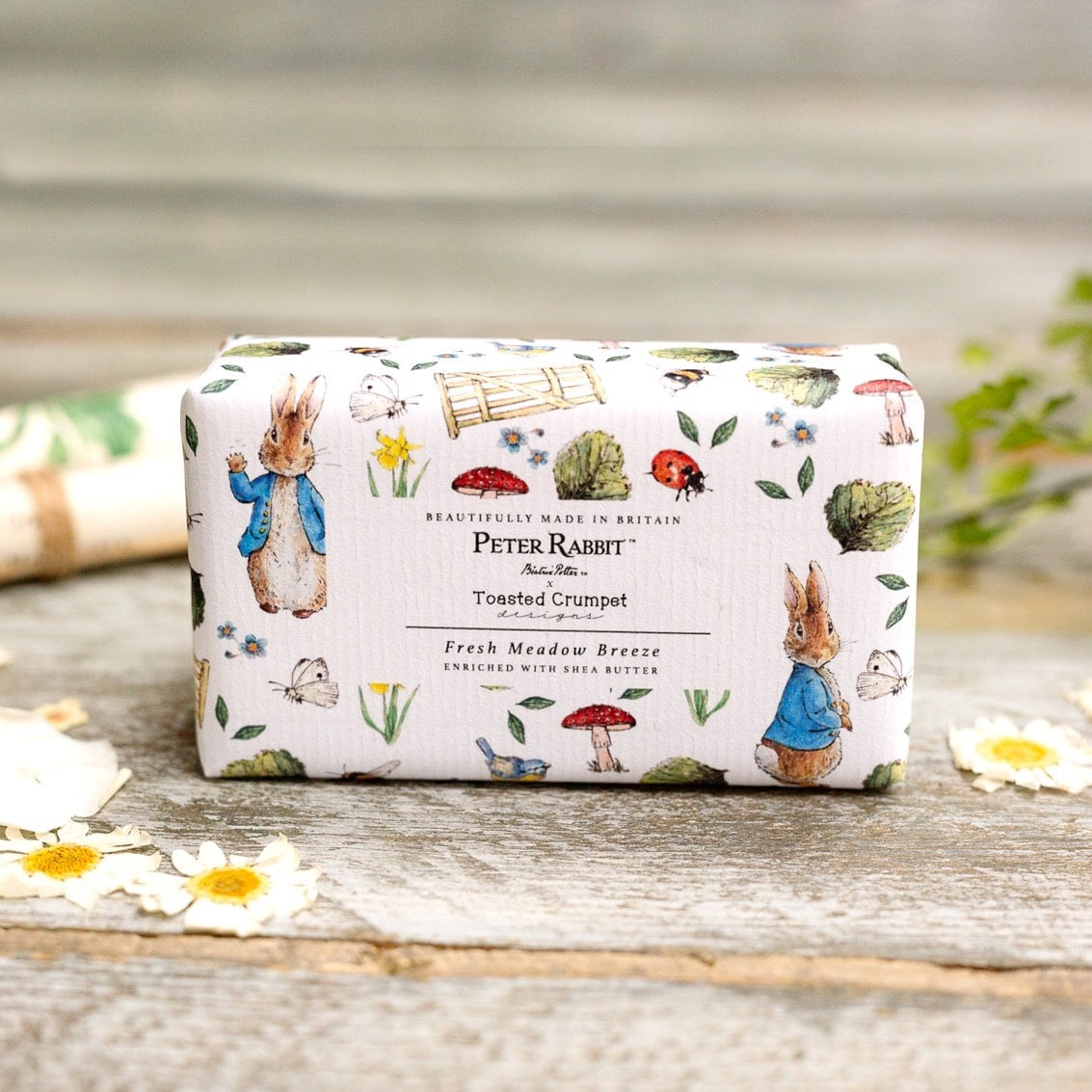 Toasted Crumpet - Peter Rabbit 'Fresh Meadow Breeze' - 190g Soap Bar