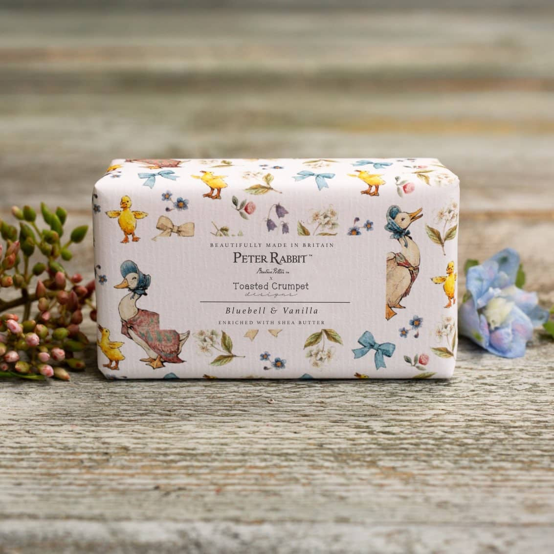 Toasted Crumpet - Peter Rabbit 'Bluebell & Vanilla' - 190g Soap Bar