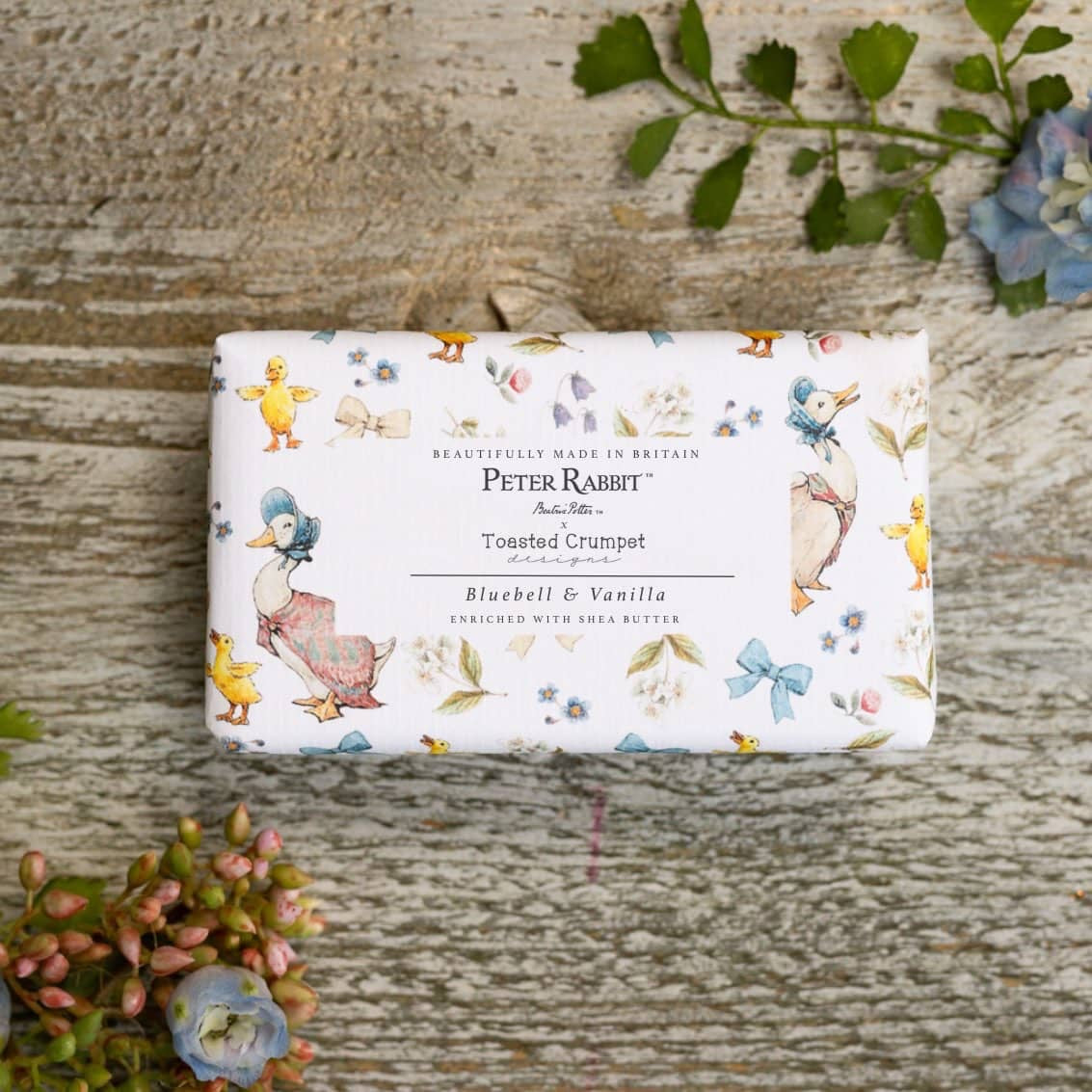 Toasted Crumpet - Peter Rabbit 'Bluebell & Vanilla' - 190g Soap Bar
