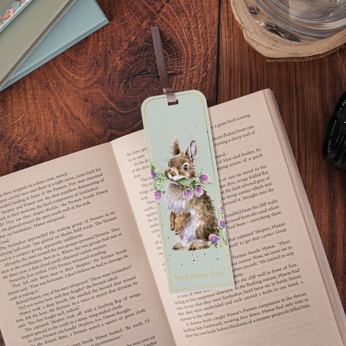 Head Over Heals Rabbit Bookmark - Wrendale Designs