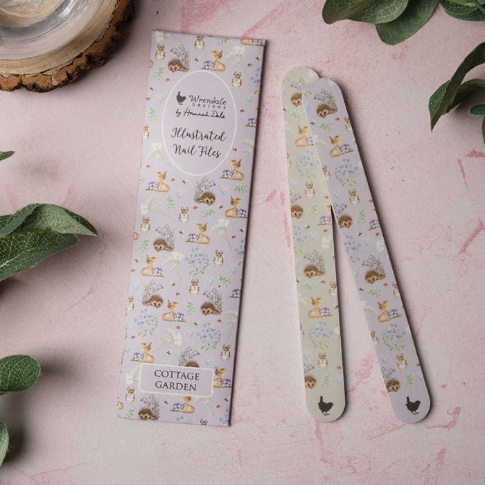 Cottage Garden Nail Files - Set of 2 - Wrendale Designs