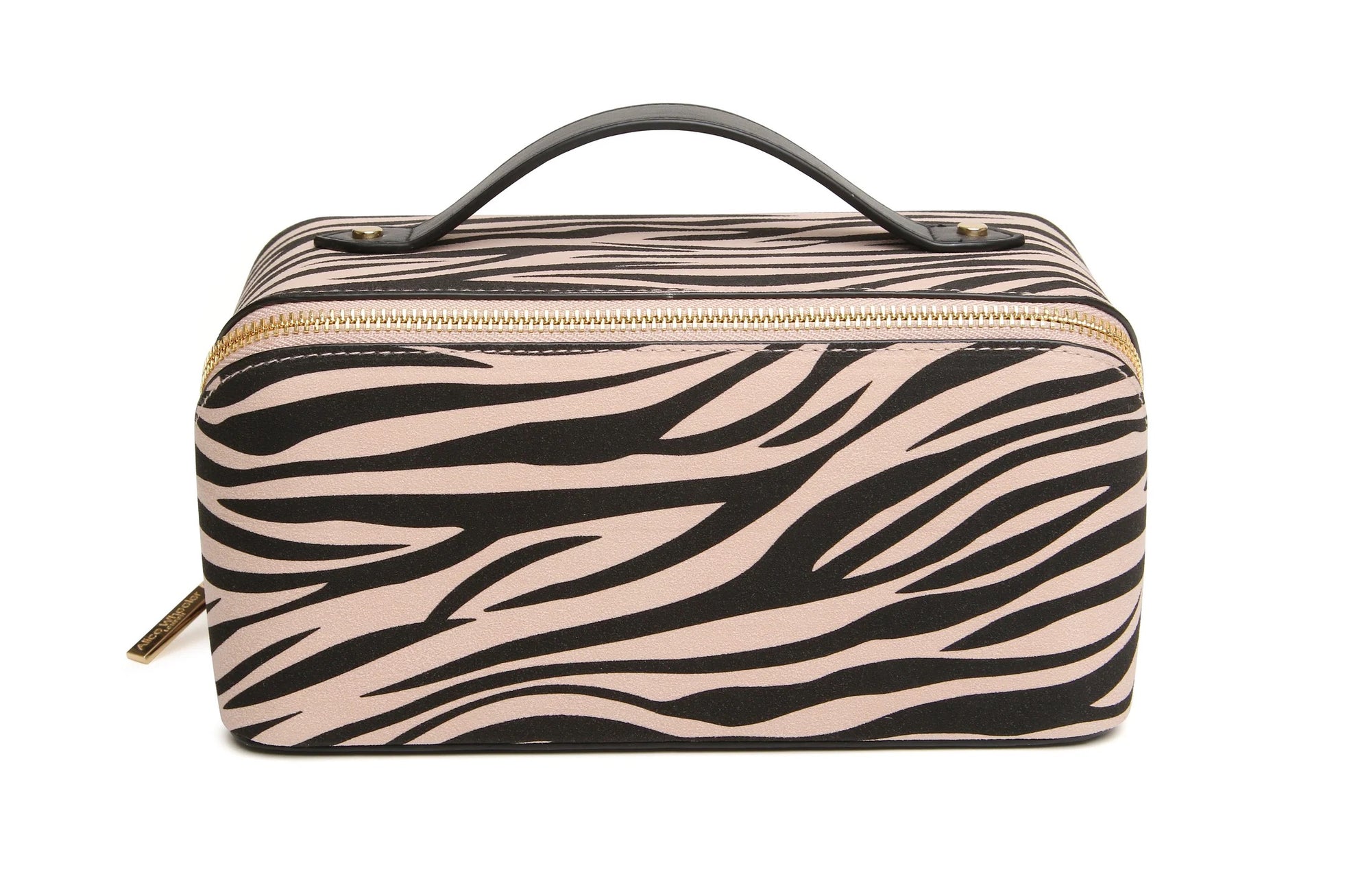 Alice Wheeler Zebra - Animal Print Train Beauty Case - Medium