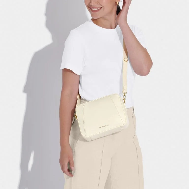 Katie Loxton Hana Crossbody Bag - Ecru