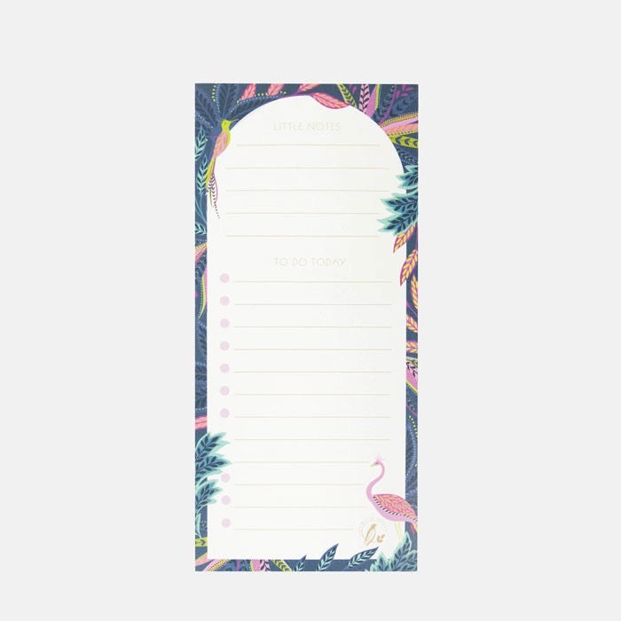 Sara Miller Botanical Paradise List & Memo Pad Set