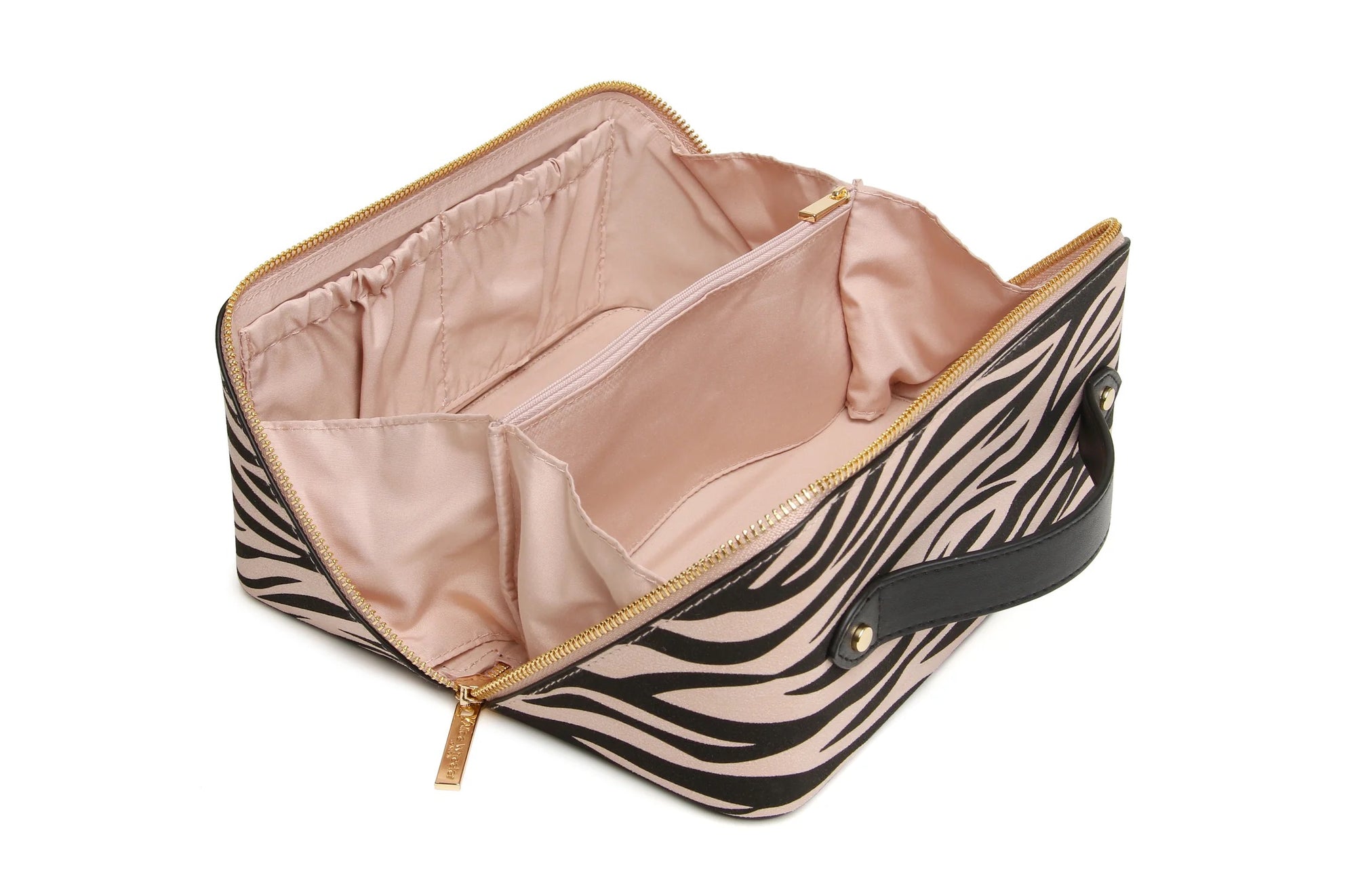 Alice Wheeler Zebra - Animal Print Train Beauty Case - Medium