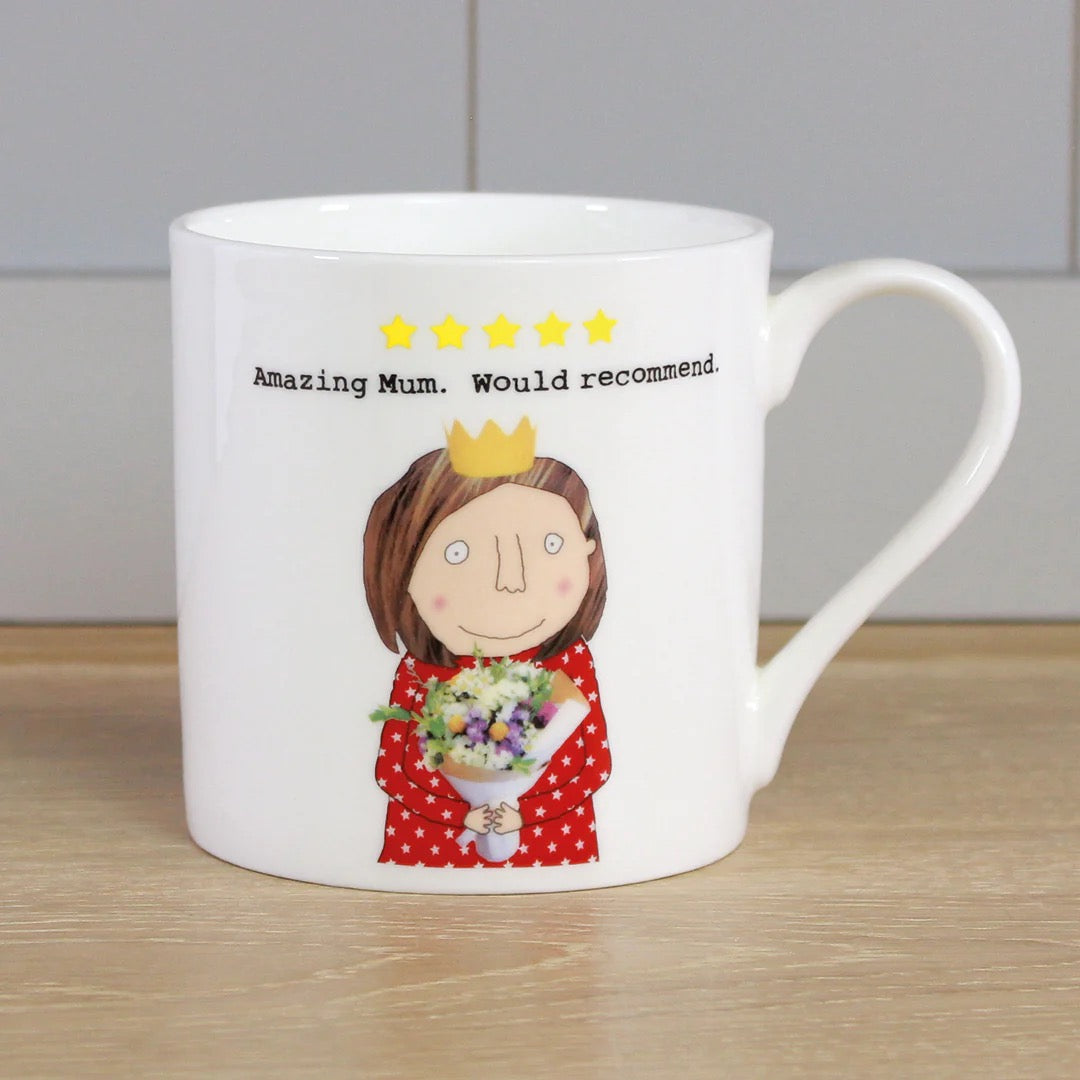 Rosie Made a Thing Mug - 5* Amazing Mum