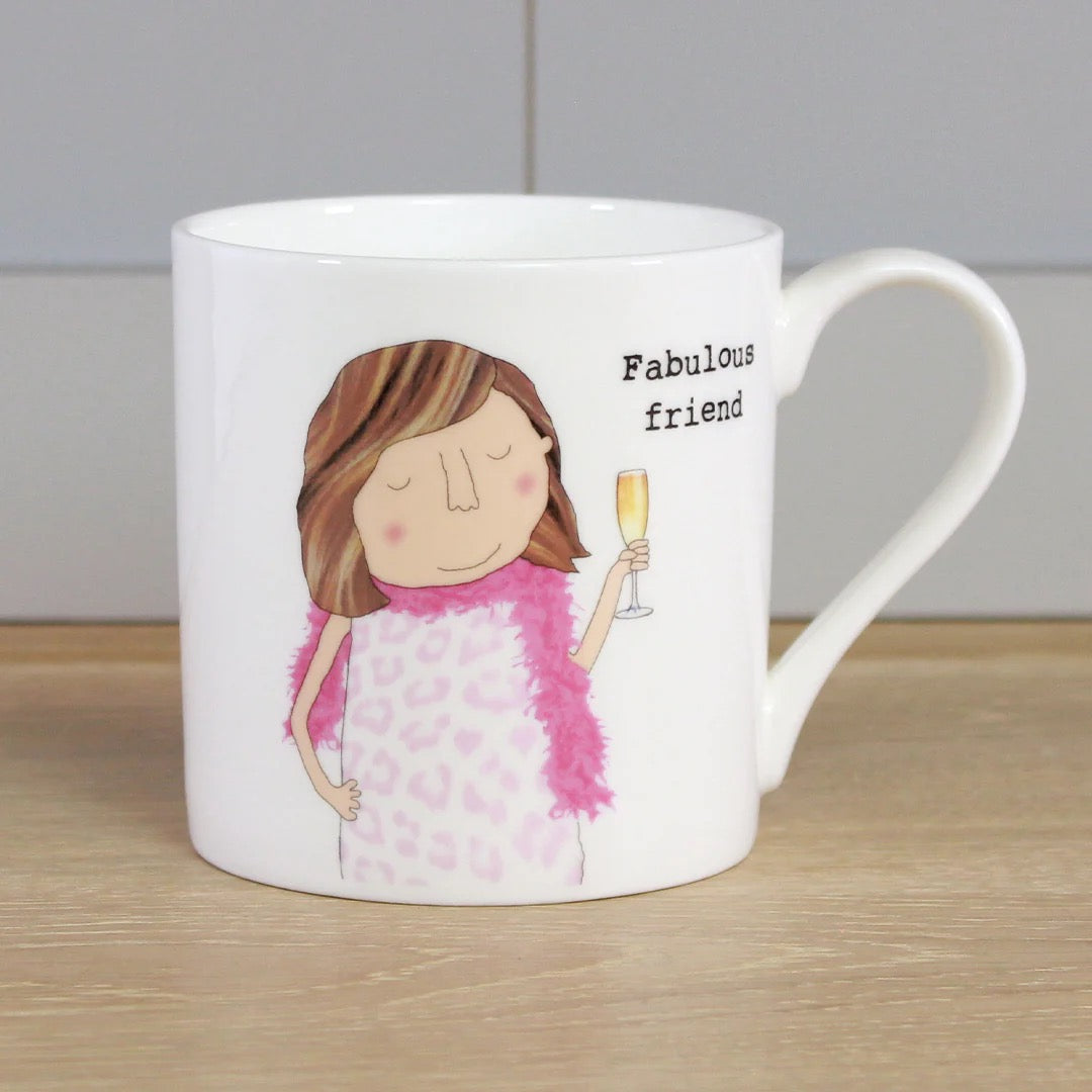 Rosie Made a Thing Mug - Fabulous Friend