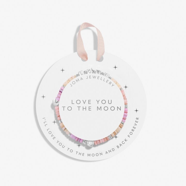 Joma Jewellery - Girls - Happy Little Moments Bracelet - Love You to the Moon