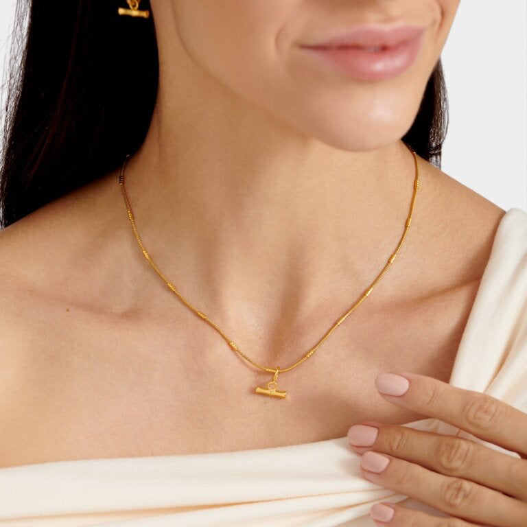 Katie Loxton Waterproof Jewellery - Bamboo Earrings - Gold