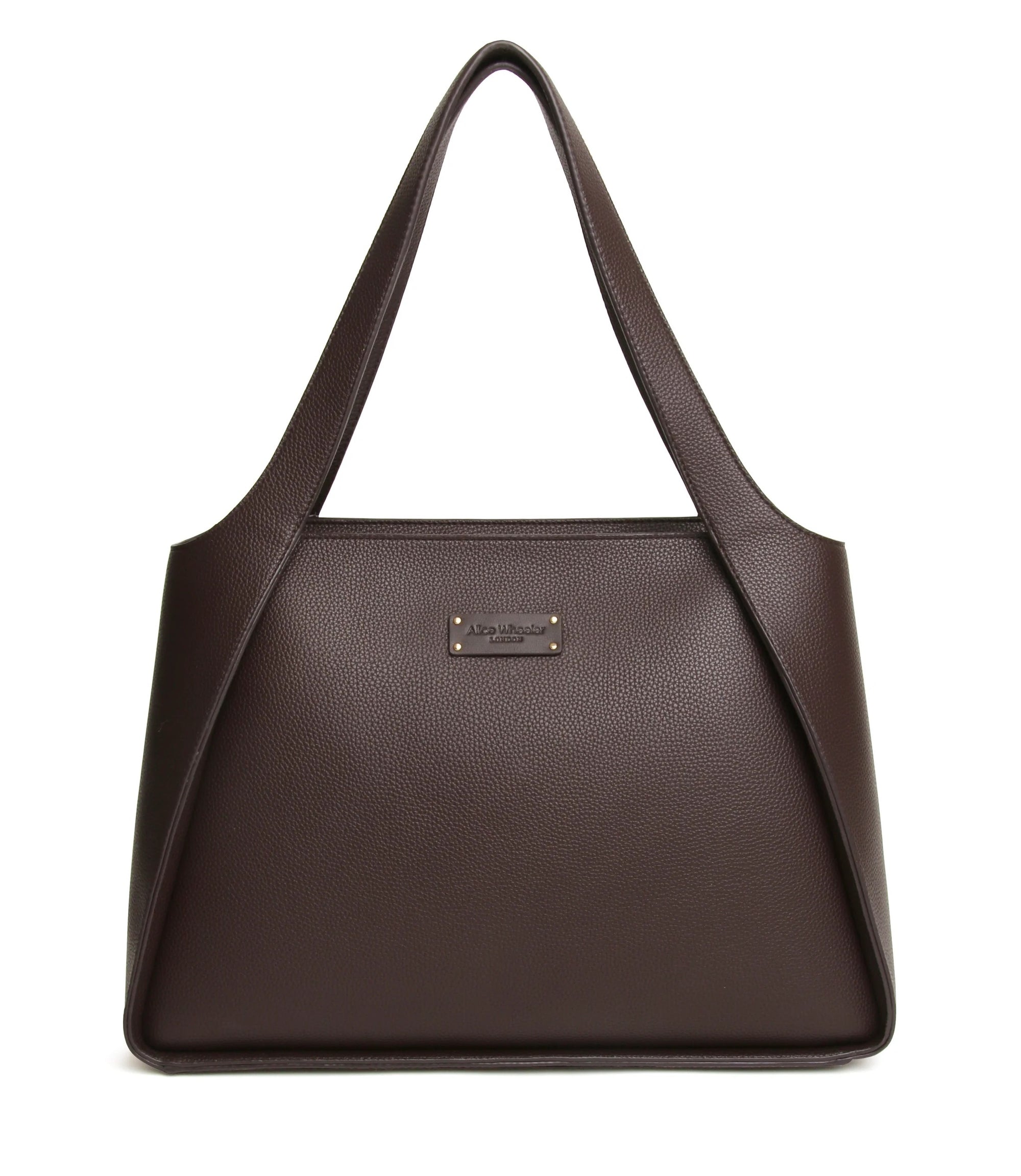 Alice Wheeler Chocolate Brown Kensington Large Tote Handbag