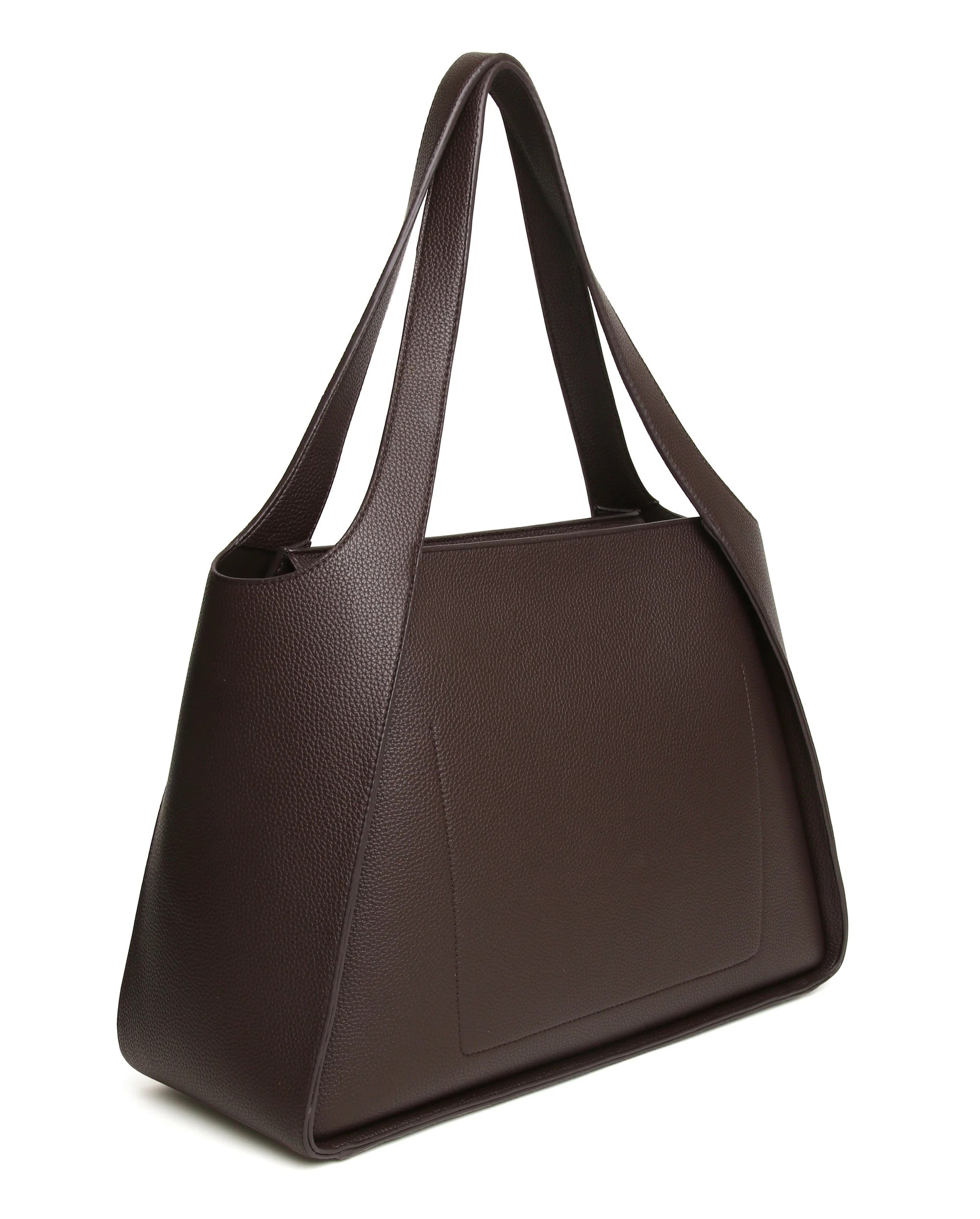 Alice Wheeler Chocolate Brown Kensington Large Tote Handbag