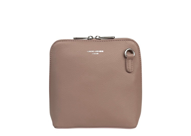 David Jones Minnie Crossbody Handbag - Adobe Rose Pink (NV6101-5B)