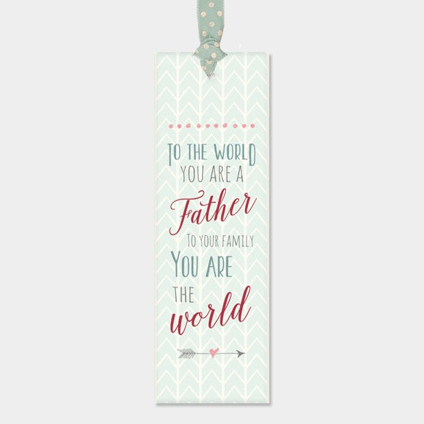 East of India Bookmark - To the World You are a Father