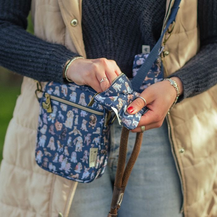 Dog Treat Bag - Navy - Wrendale Designs