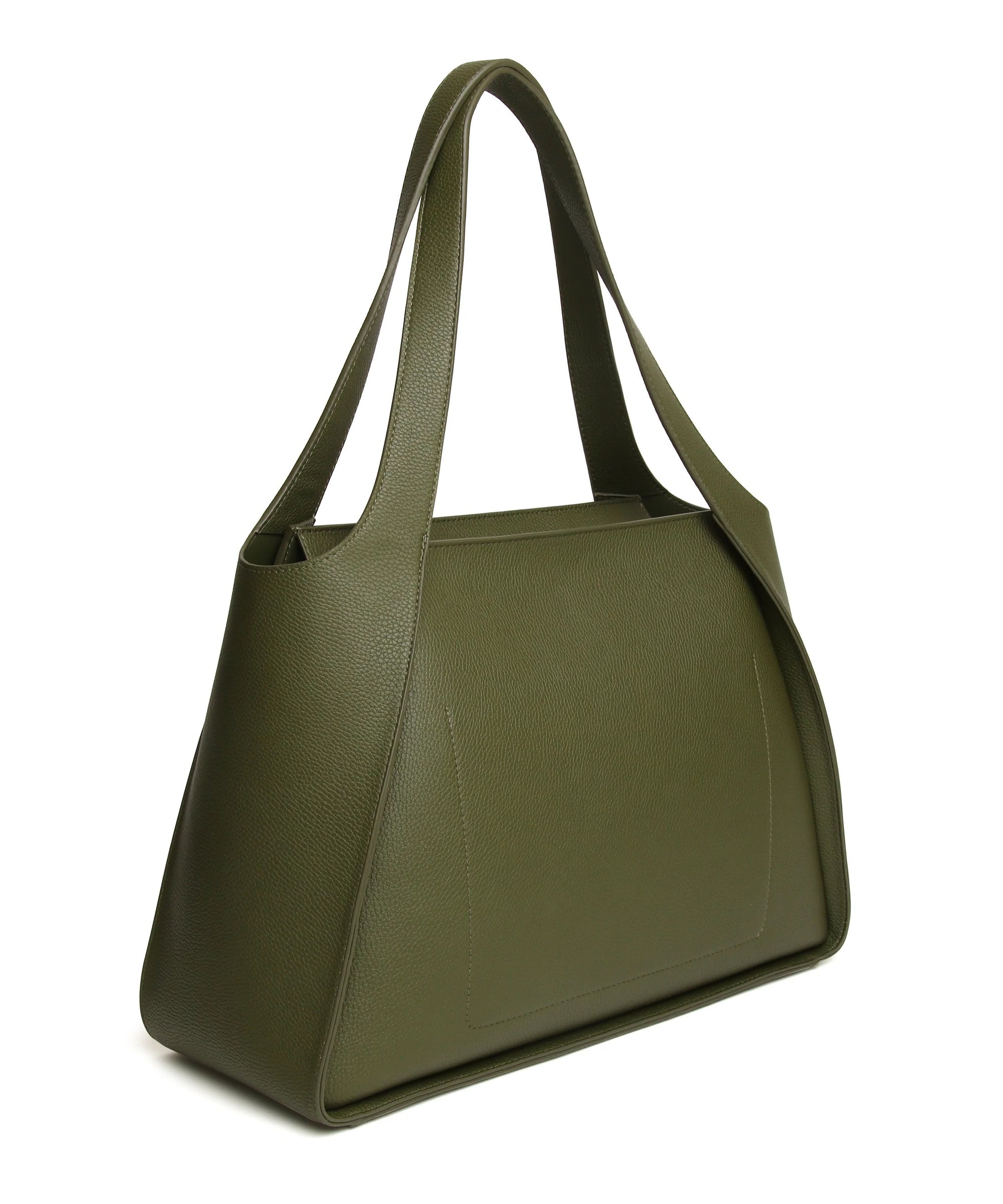 Alice Wheeler Olive Green Kensington Large Tote Handbag