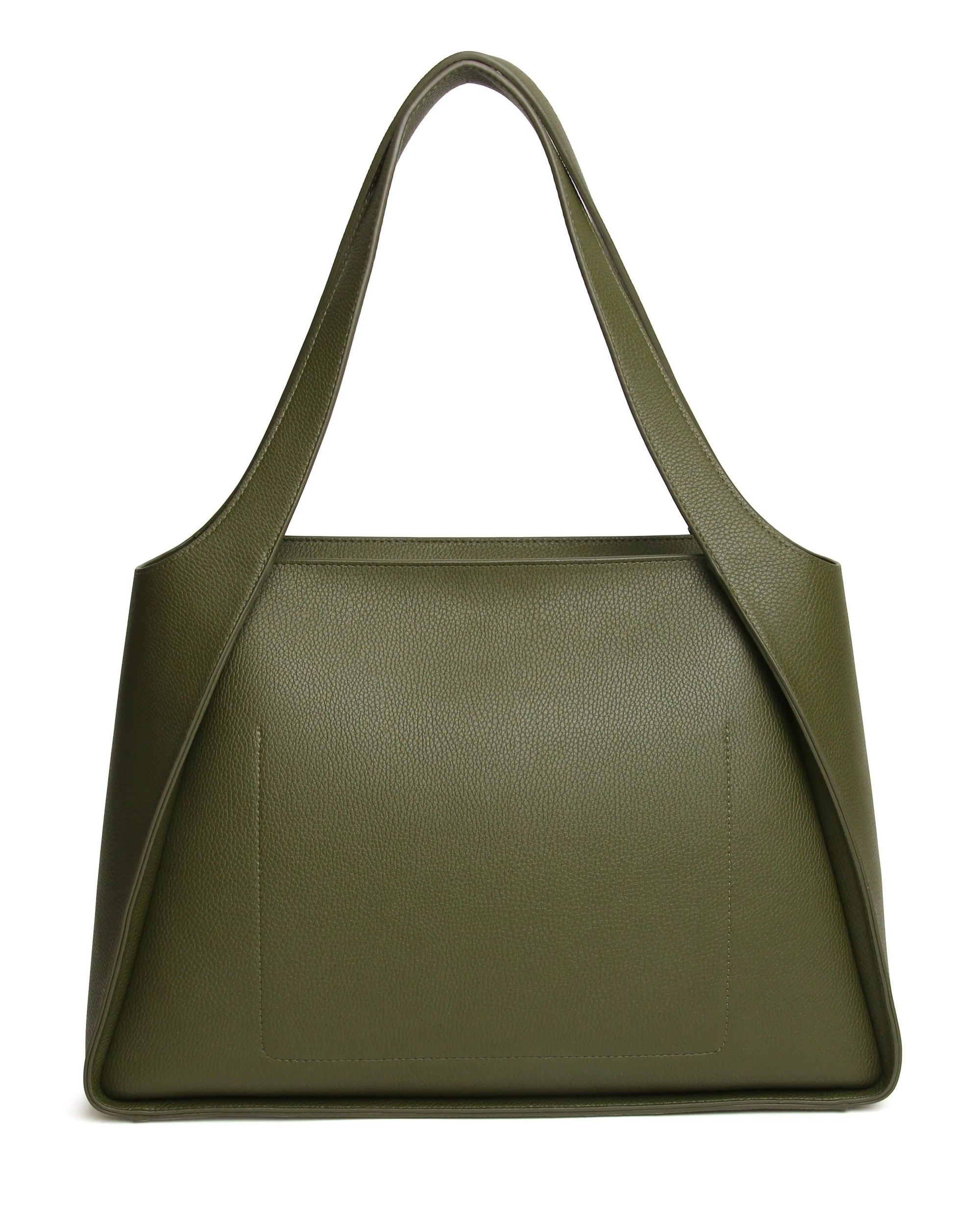 Alice Wheeler Olive Green Kensington Large Tote Handbag