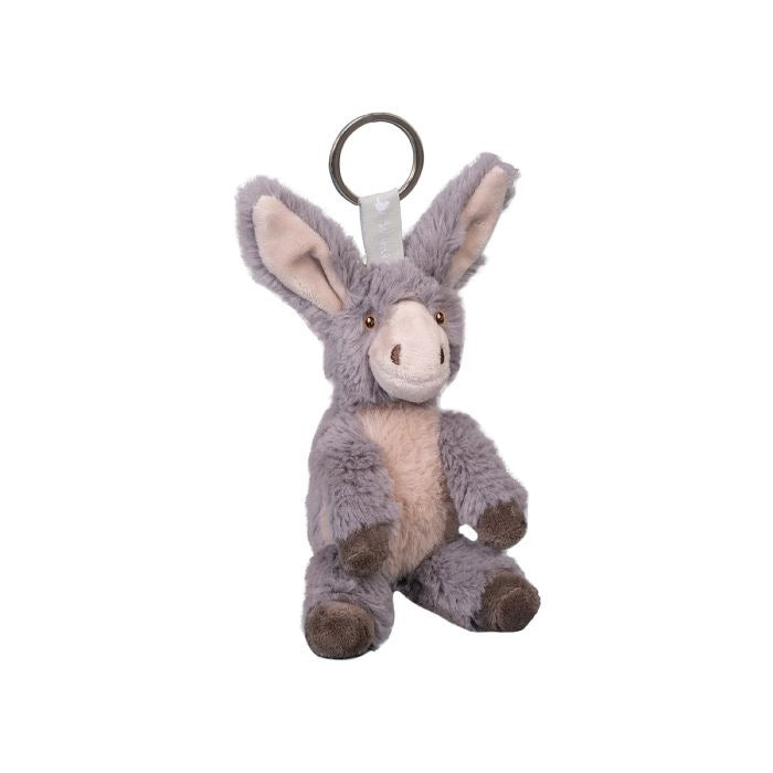 Donkey Plush Keyring - Wrendale Designs
