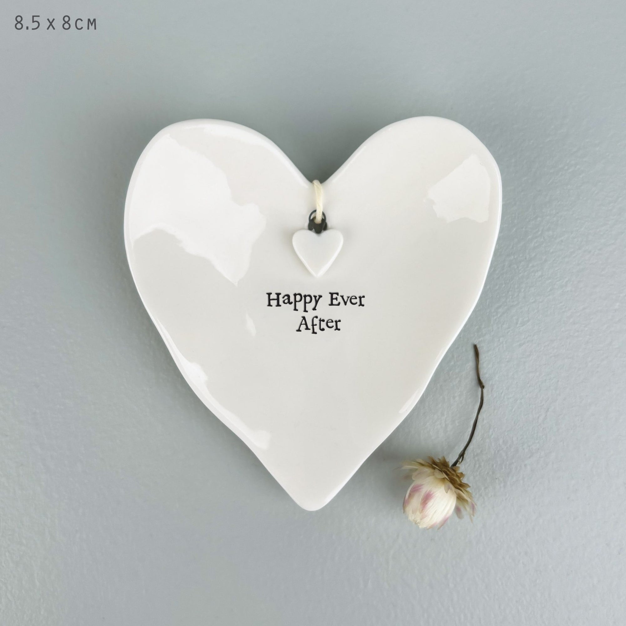 East of India Boxed Ring Dish - Happy Ever After