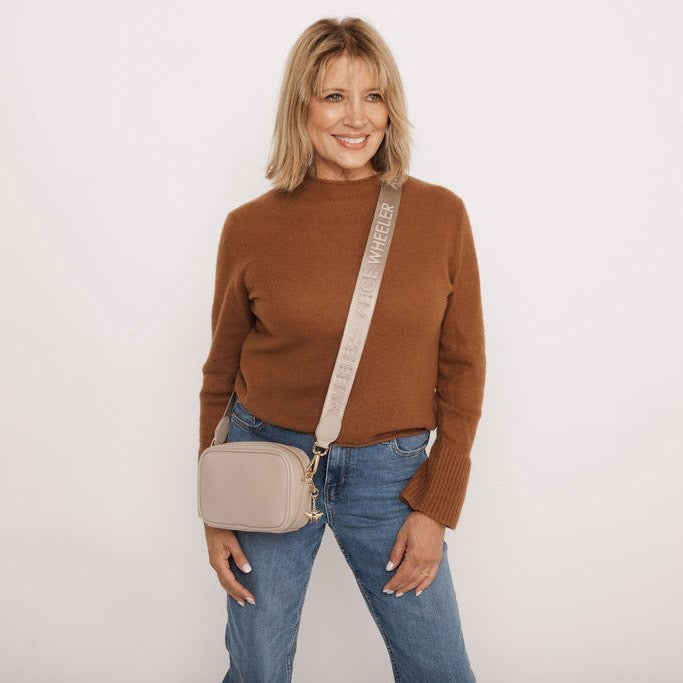 Alice Wheeler Stone MINI Soho Crossbody Bag