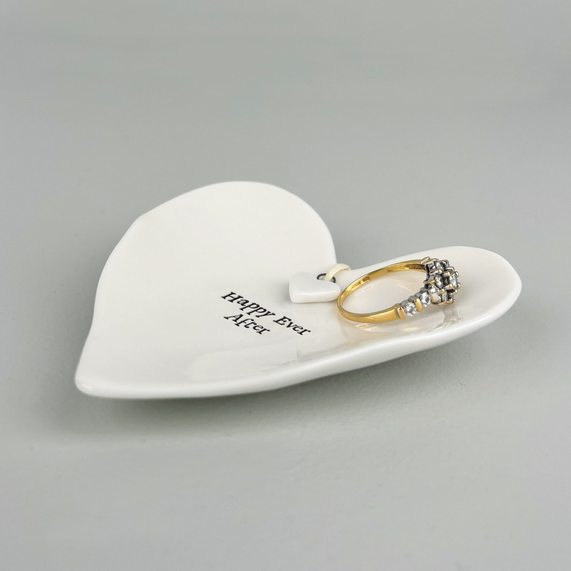 East of India Boxed Ring Dish - Happy Ever After