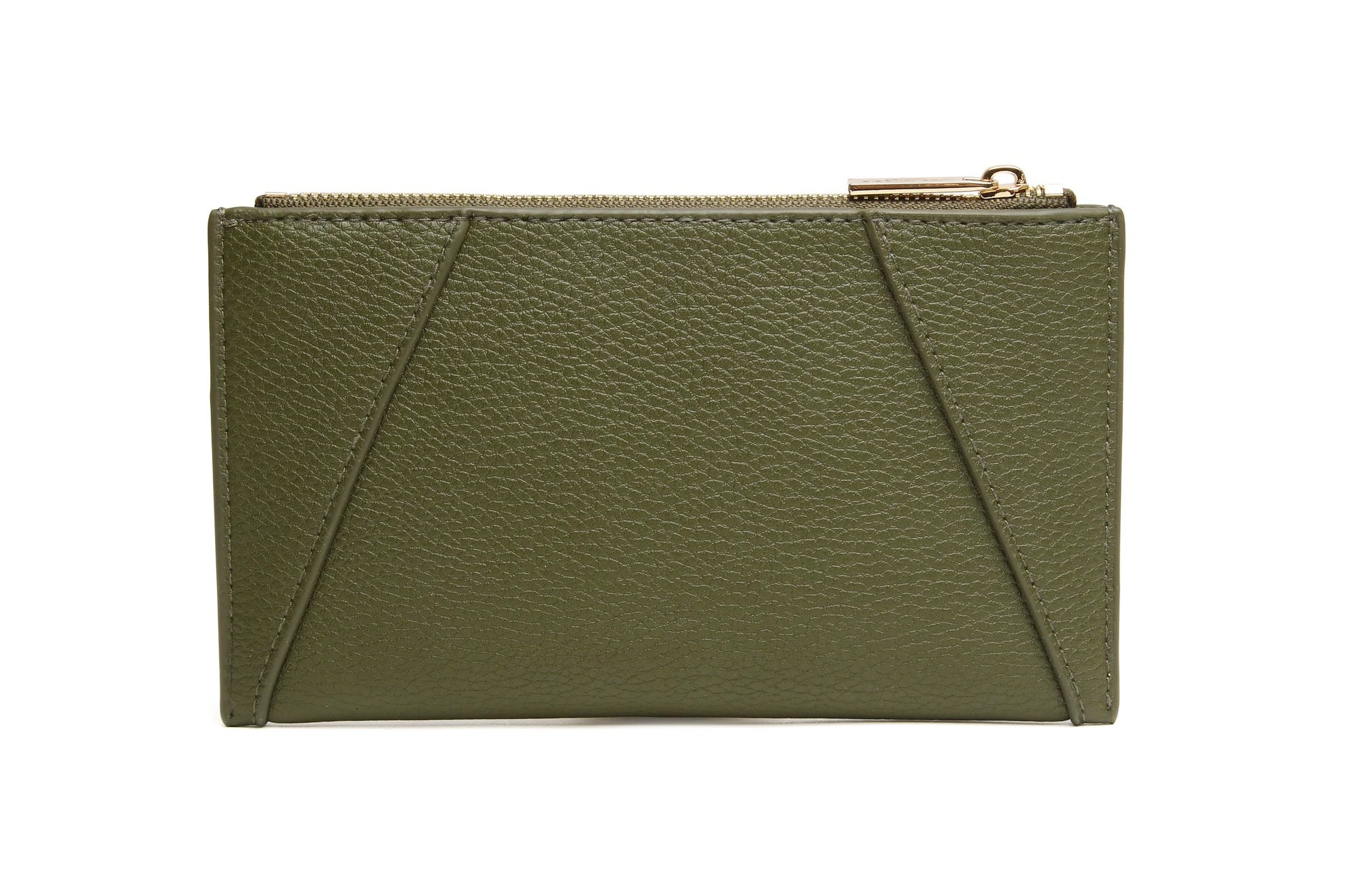 Alice Wheeler Olive Kensington Slim Large Purse