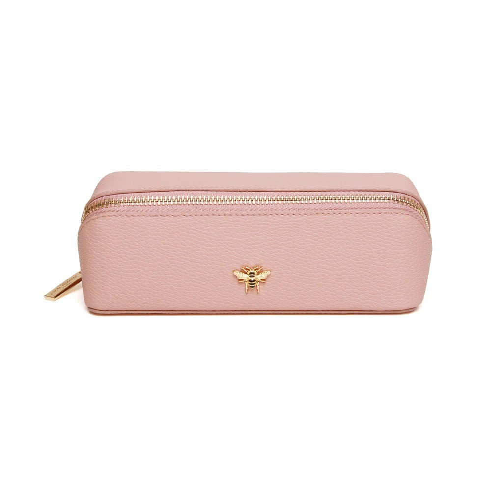 Alice Wheeler Slim Small Train Make-Up Case - Pink