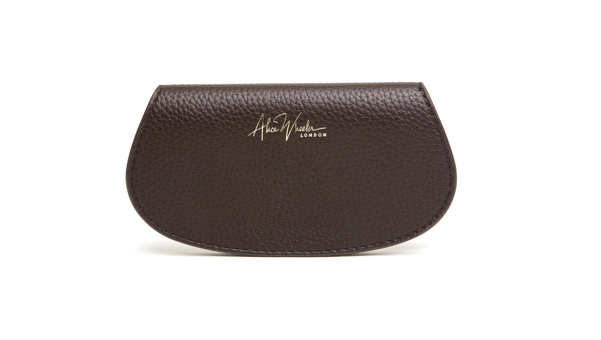 Alice Wheeler Bee Glasses Case - Chocolate