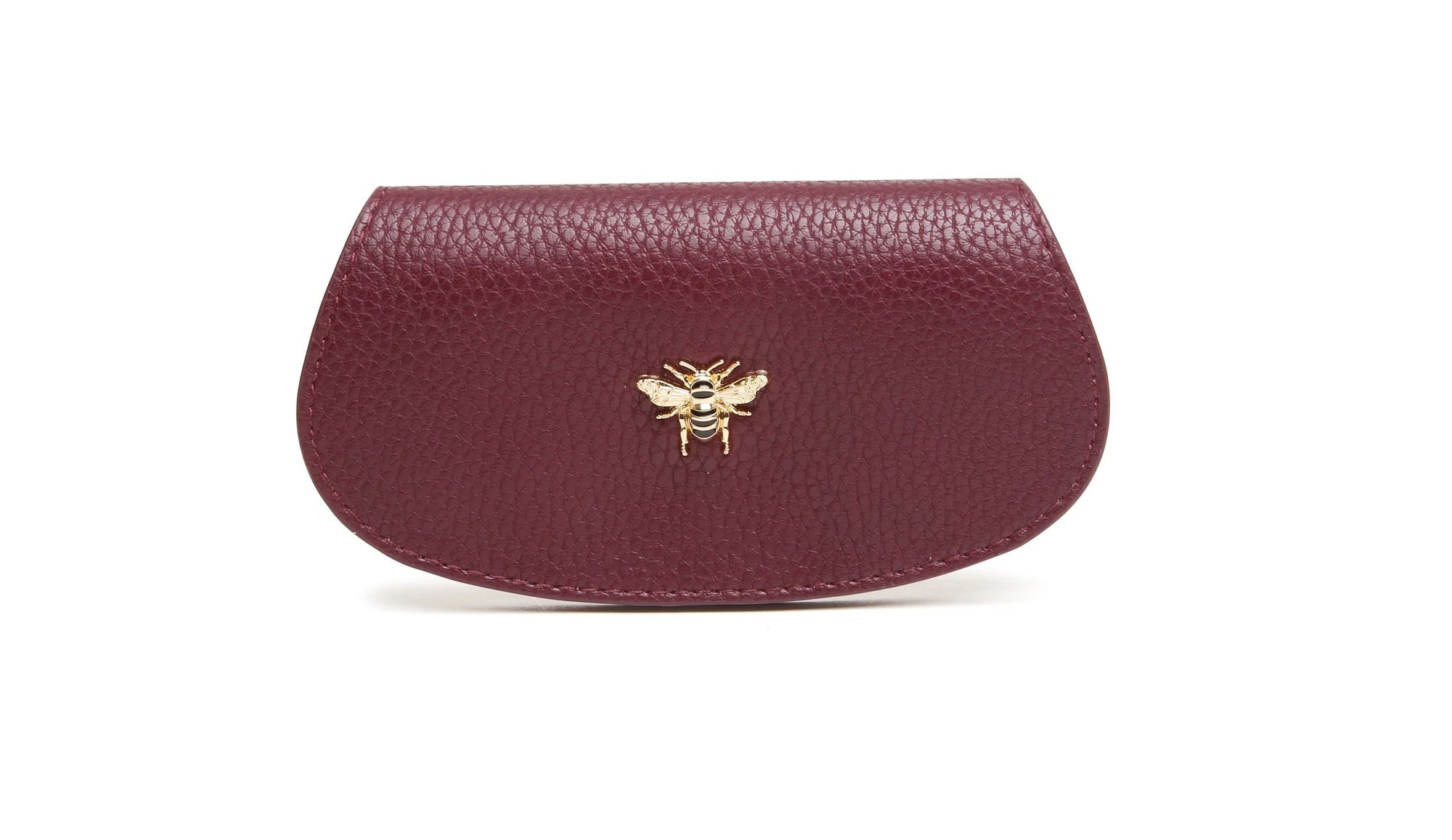 Alice Wheeler Bee Glasses Case - Berry