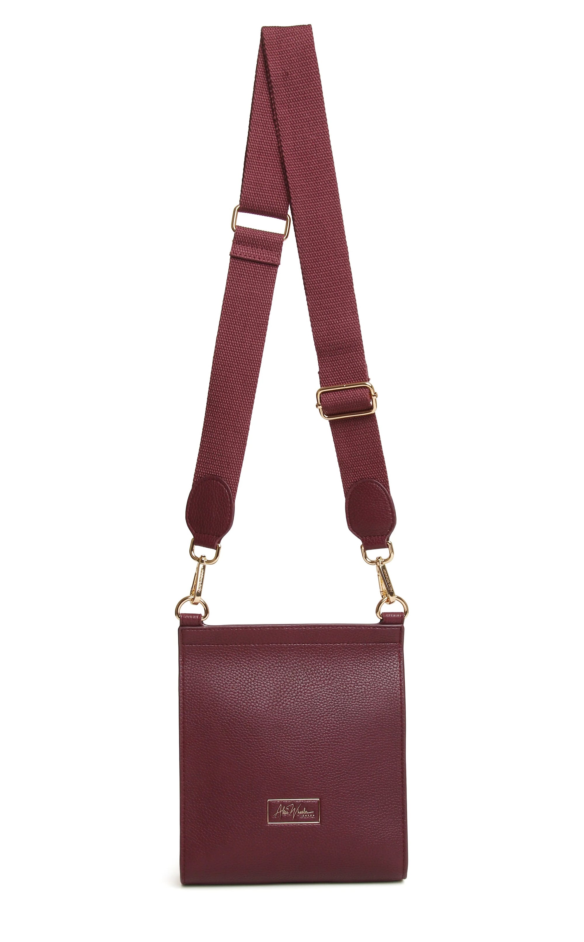 Alice Wheeler - Berry - Small Bloomsbury Crossbody Bag