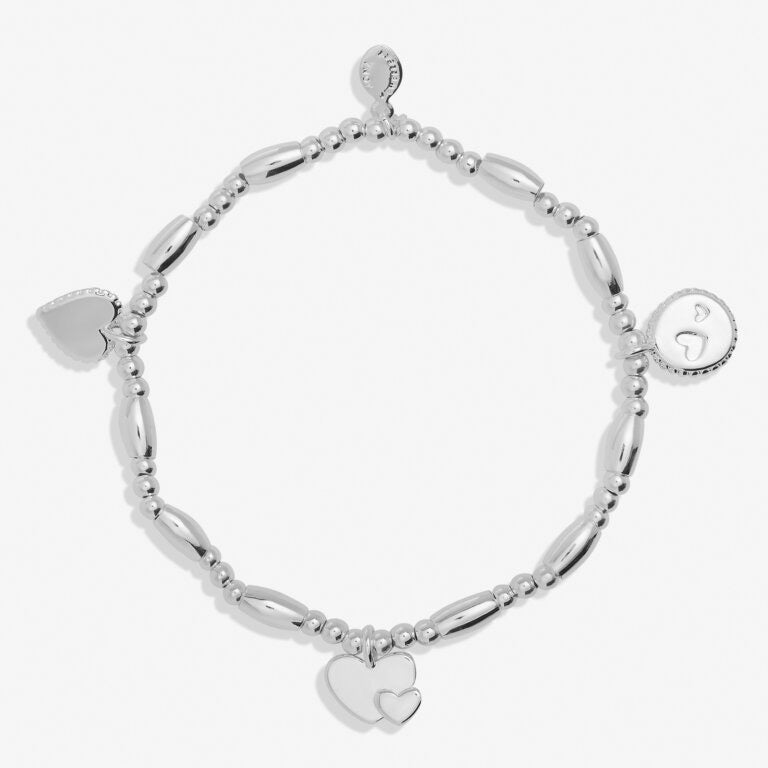 Joma Jewellery - Mum -Life's a Charm Triple Charm Boxed Bracelet