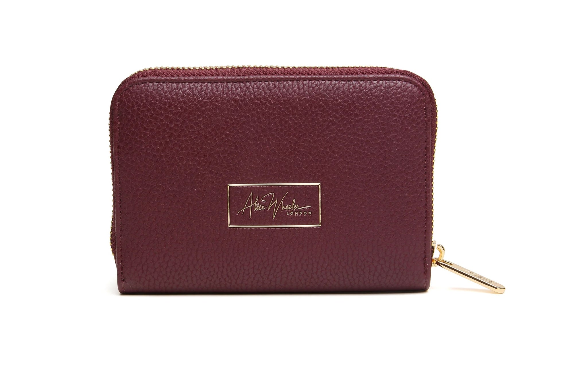 Alice Wheeler Bee Bromley Zip Purse - Berry