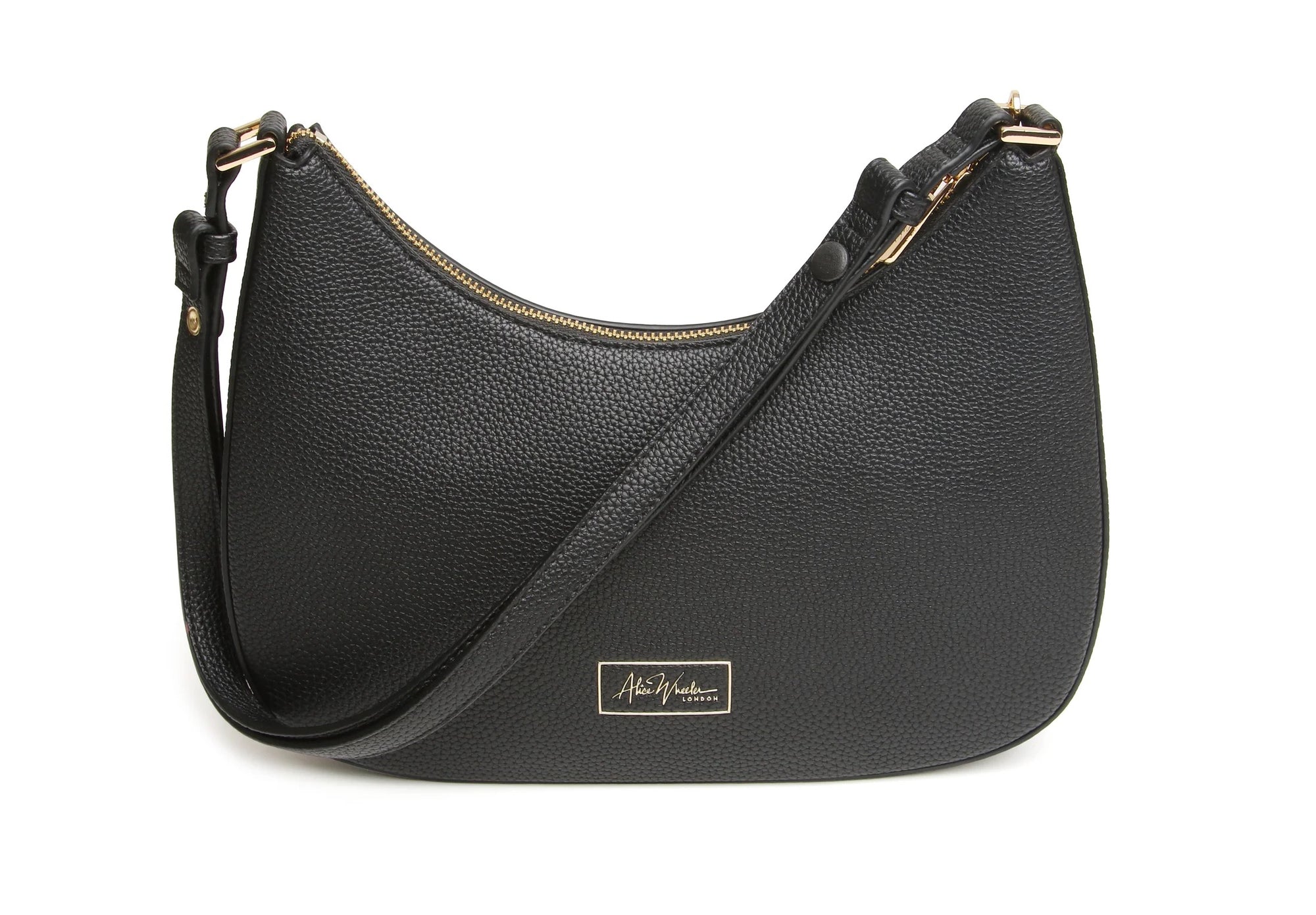 Alice Wheeler Ascot Scoop Shoulder Handbag - Black